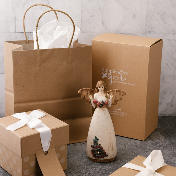 Pavilion Gift Company Love 7.5" Angel Holding Hearts