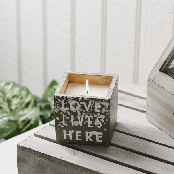 Pavilion Gift Company Love 8 Oz - 100% Soy Wax Candle Scent: Serenity