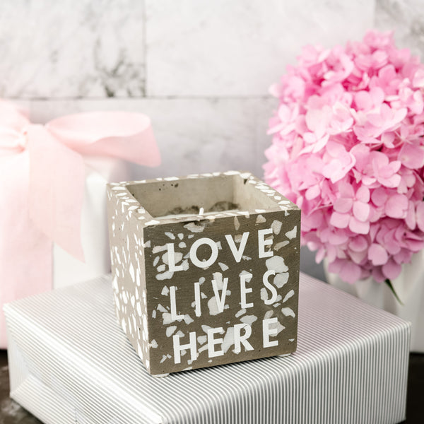 Pavilion Gift Company Love 8 Oz - 100% Soy Wax Candle Scent: Serenity
