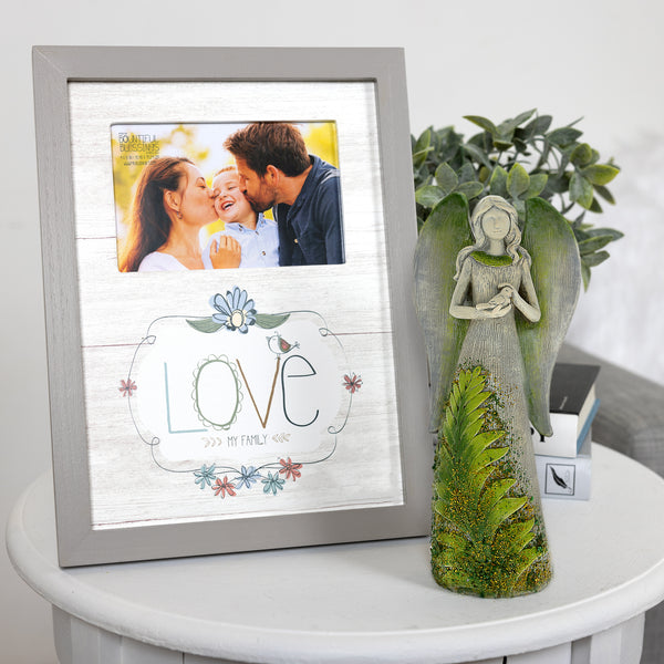 Pavilion Gift Company Love 9" X 12" MDF Frame (Holds 6" X 4" Photo)