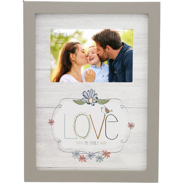 pavilion gift company Love 9" x 12" MDF Frame (Holds 6" x 4" Photo)