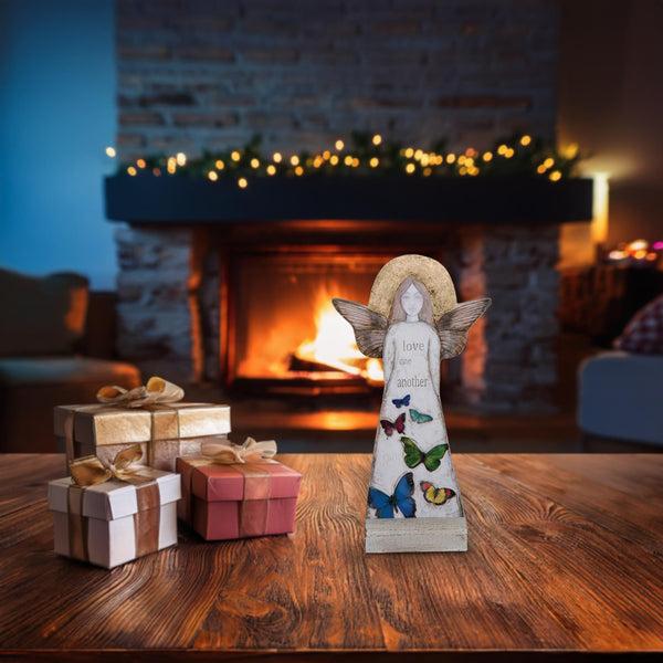 Pavilion Gift Company Love One Another 11.5" Self-Standing Angel