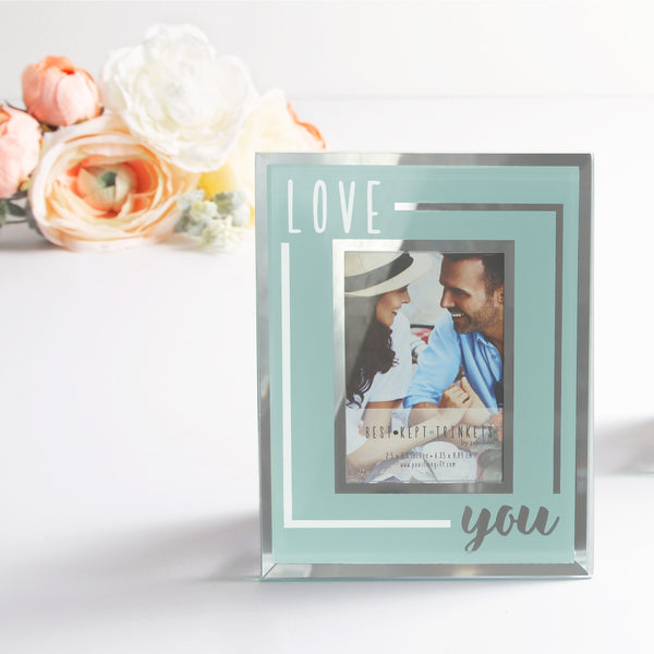 Pavilion Gift Company Love You 4.75" X 6" Frame (Holds 2.5" X 3.5" Photo)