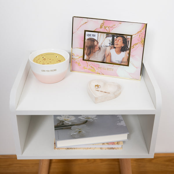 Pavilion Gift Company Love You Bestie 9.75" X 7.25" Frame (Holds 6" X 4" Photo)