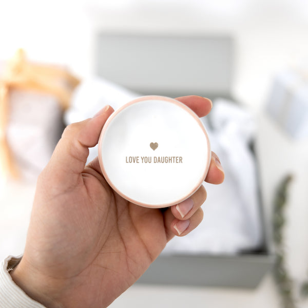 Pavilion Gift Company Love You Daughter 2.5" Trinket Dish