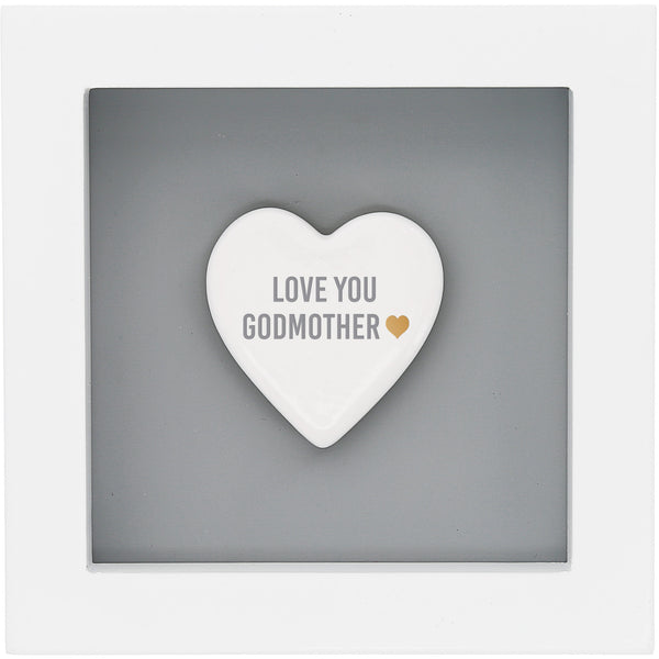 pavilion gift company Love You Godmother 4.75" Plaque
