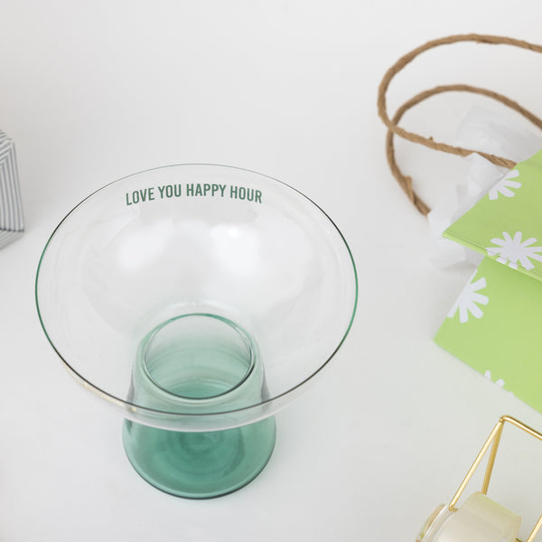 Pavilion Gift Company Love You Happy Hour 15 Oz Cocktail Glass