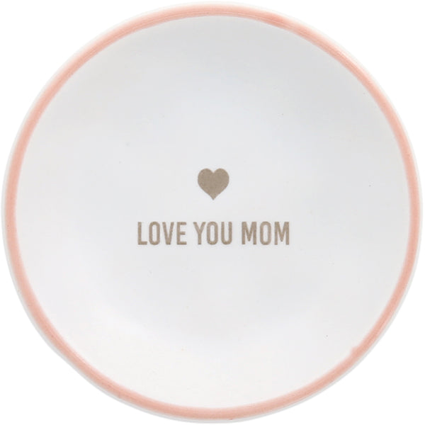 pavilion gift company Love You Mom 2.5" Trinket Dish