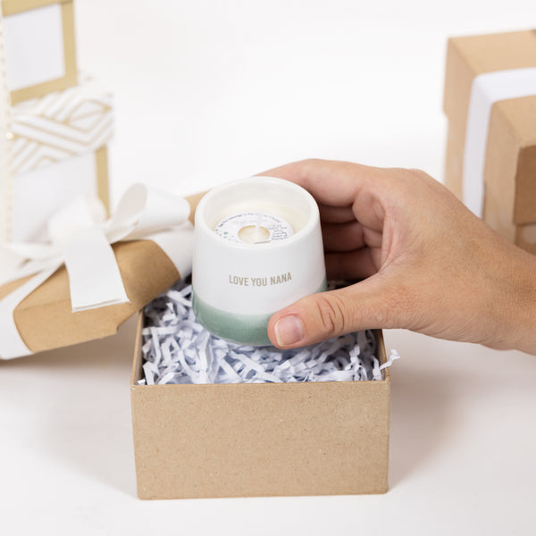 Pavilion Gift Company Love You Nana 2 Oz - 100% Soy Wax Reveal Candle Scent: Tranquility