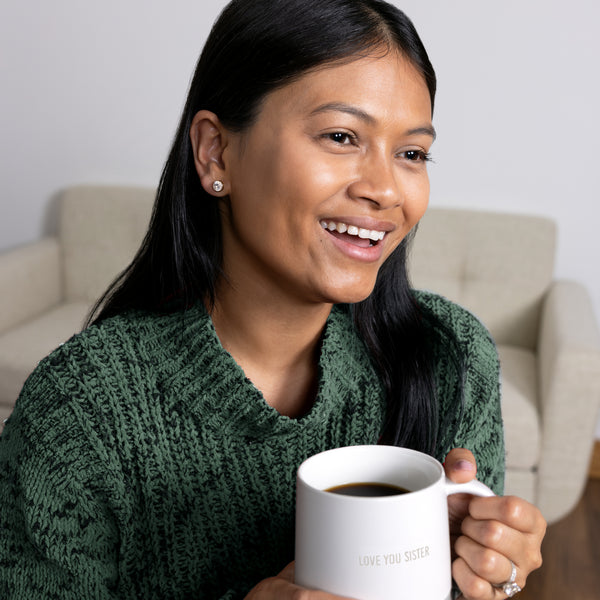 Pavilion Gift Company Love You Sister 14K Gold Plated Earring In A Bottle