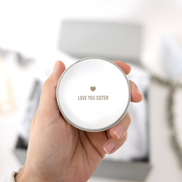 Pavilion Gift Company Love You Sister 2.5" Trinket Dish