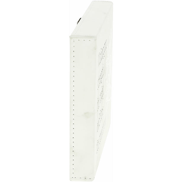 Pavilion Gift Company Loved 4.5" Faux Leather Plaque