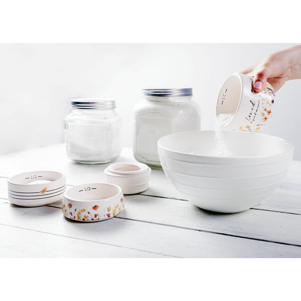 Pavilion Gift Company Loved 6" X 3.25" Stackable Measuring Cups