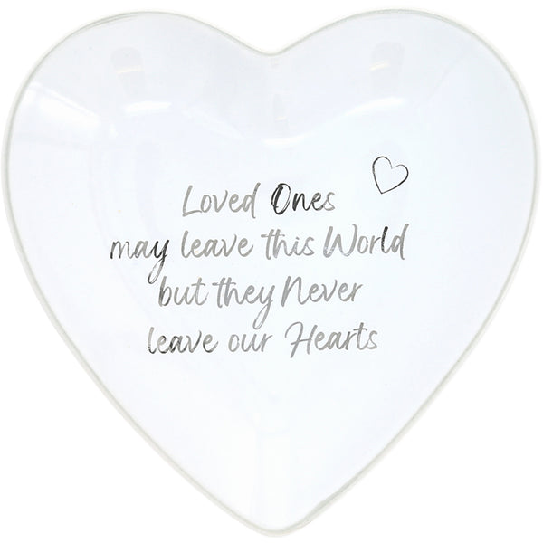 pavilion gift company Loved Ones 4.5" Heart Keepsake Dish