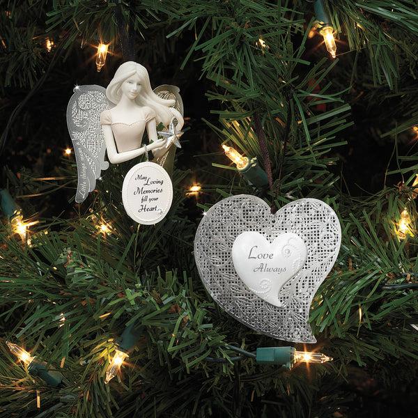 Pavilion Gift Company Loving Memories 3" Angel Ornament