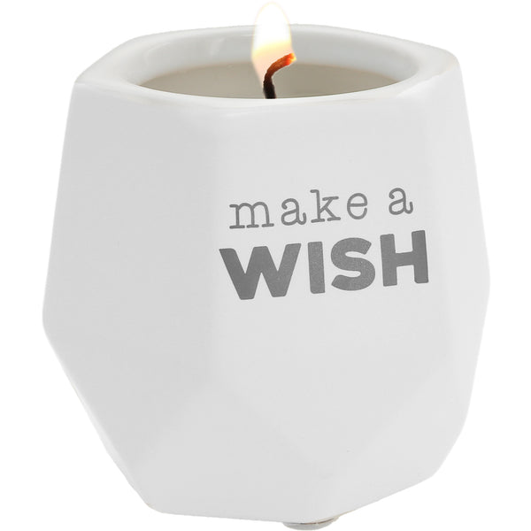 pavilion gift company Make a Wish 8 oz - 100% Soy Wax Candle Scent: Tranquility