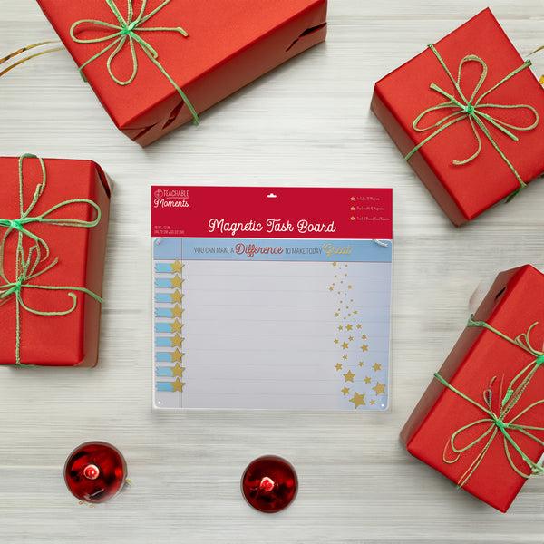 Pavilion Gift Company Make Today Great 18" X 13" Metal Task Board (Includes 10 Magnets)