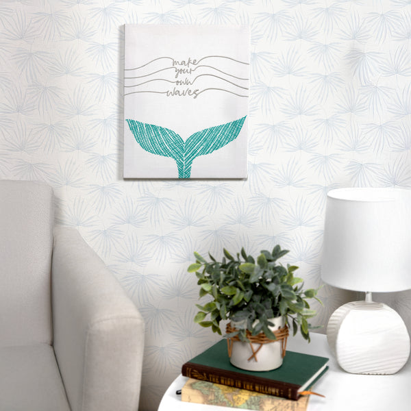 Pavilion Gift Company Make Waves 12" X 15" Embroidered Plaque