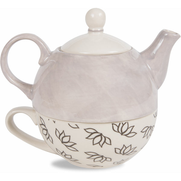 Pavilion Gift Company Mama Bear 15 Oz Teapot & 8 Oz Cup
