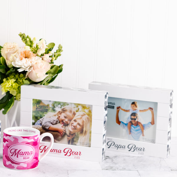 Pavilion Gift Company Mama Bear 9" X 7.25" MDF Frame (Holds 7" X 5" Photo)