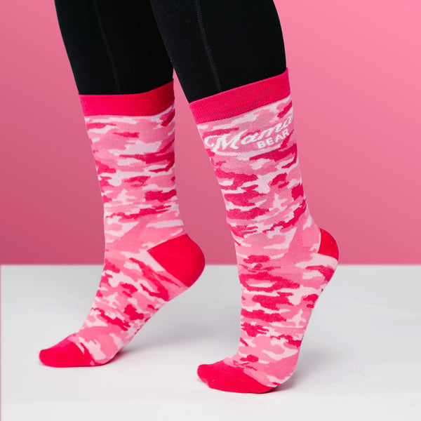 Pavilion Gift Company Mama Bear S-M Cotton Blend Sock