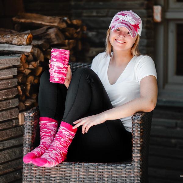 Pavilion Gift Company Mama Bear S-M Cotton Blend Sock