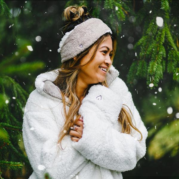 Pavilion Gift Company Mama Bear Sherpa Lined Fleece Headband