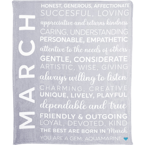 pavilion gift company March 50" x 60" Royal Plush Blanket