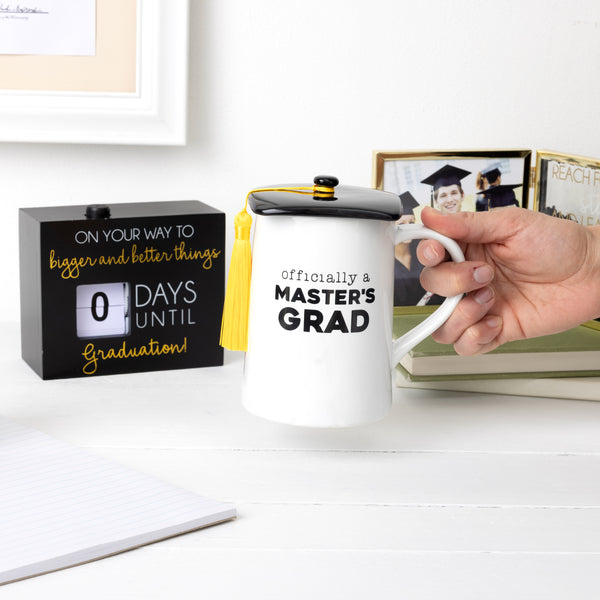 Pavilion Gift Company Master's Grad 17 Oz Mug With Lid