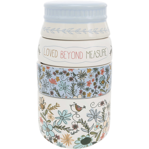 pavilion gift company Measure 6.75" Stacked Measuring Cups