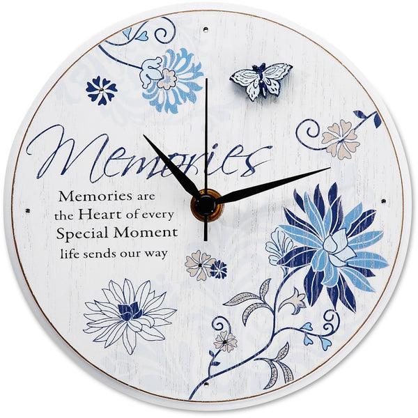 pavilion gift company Memories 6" Self-Standing Round Clock