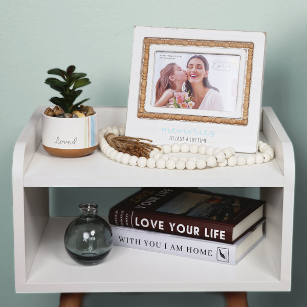 Pavilion Gift Company Memories 8.75" X 7.5" MDF Frame (Holds 6" X 4" Photo)
