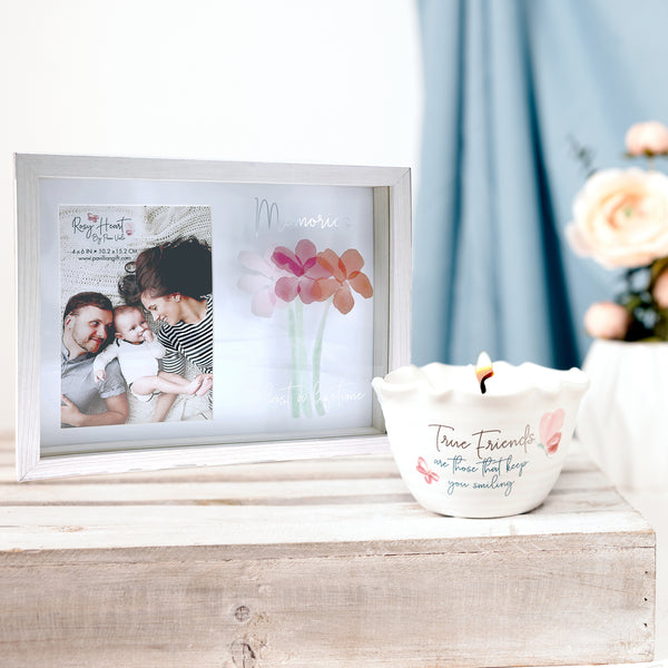 Pavilion Gift Company Memories 9.5" X 7.5" Shadow Box Frame (Holds 4" X 6" Photo)