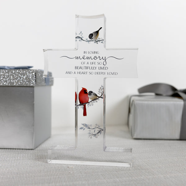 Pavilion Gift Company Memory 7" Acrylic Cross Plaque