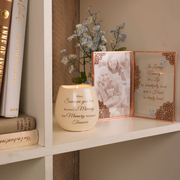 Pavilion Gift Company Memory 8 Oz - 100% Soy Wax Candle Scent: Tranquility