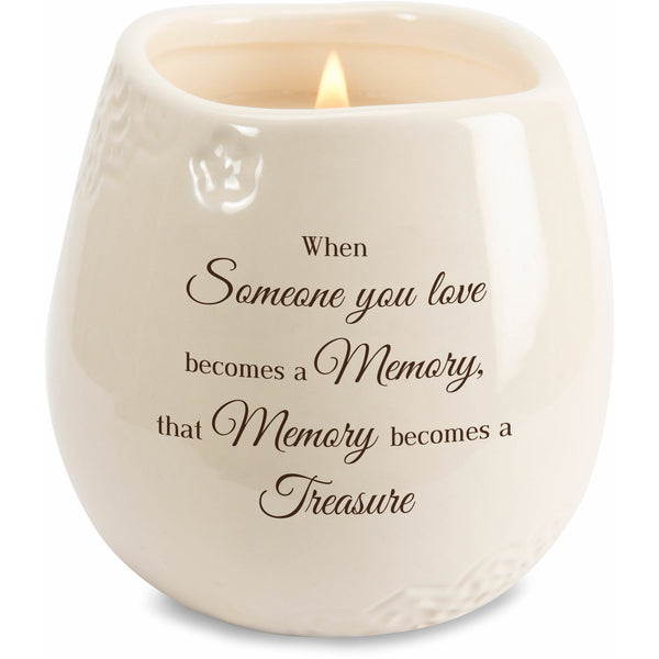 pavilion gift company Memory 8 oz - 100% Soy Wax Candle Scent: Tranquility