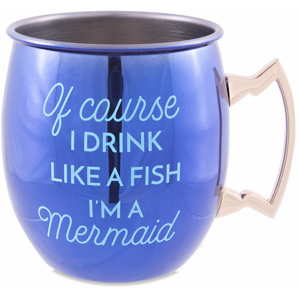 pavilion gift company Mermaid 20 oz Stainless Steel Moscow Mule