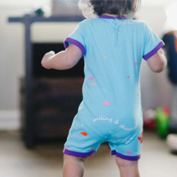 Pavilion Gift Company Mermaid Princess 6-12 Months Romper