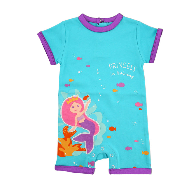 pavilion gift company Mermaid Princess 6-12 Months Romper