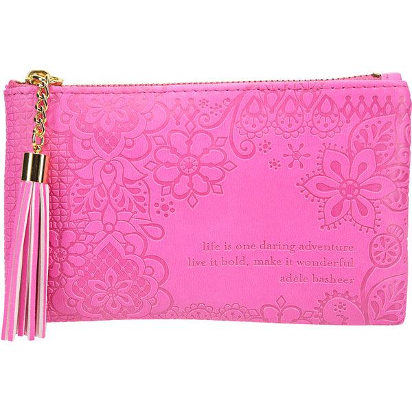 pavilion gift company Miami Pink Gift Boxed Vegan Leather Coin Purse