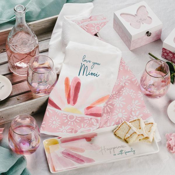 Pavilion Gift Company Mimi Tea Towel Gift Set (2 - 19.75" X 27.5")