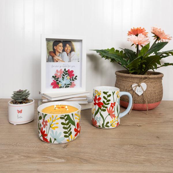 Pavilion Gift Company Miracles 12 Oz - 100% Soy Wax Reveal Triple Wick Candle Scent: Tranquility