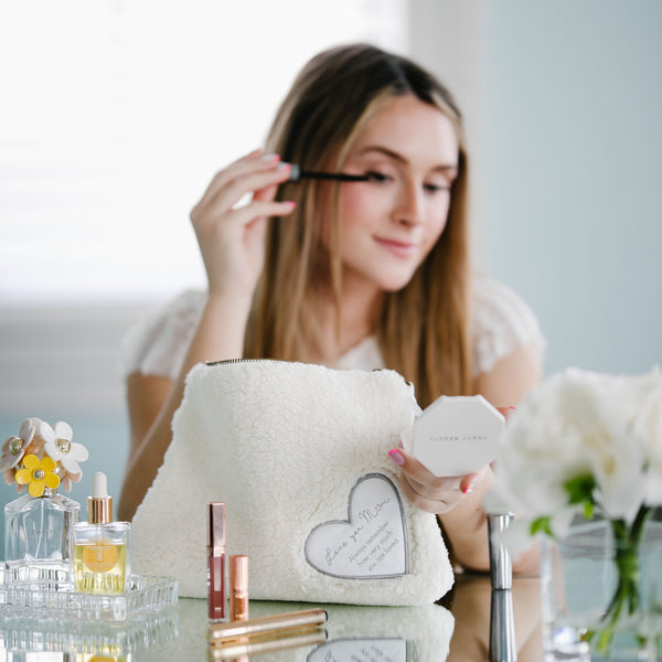 Pavilion Gift Company Mom 10" X 8" Sherpa Cosmetic Bag