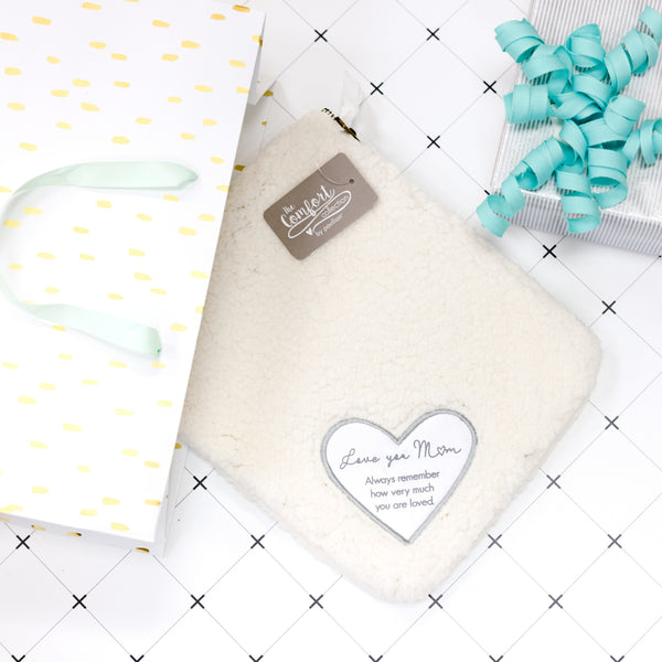 Pavilion Gift Company Mom 10" X 8" Sherpa Cosmetic Bag