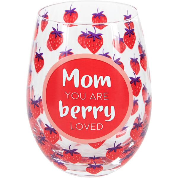 Pavilion Gift Company Mom 18 Oz Stemless Wine Glass