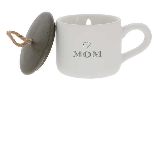 pavilion gift company Mom 2 oz Mini Mug 100% Soy Wax Candle Scent: Tranquility