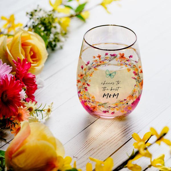 Pavilion Gift Company Mom 20 Oz Stemless Wine Glass