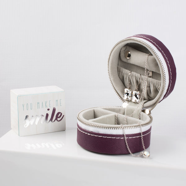 Pavilion Gift Company Mom 3.5" Zippered Jewelry Case
