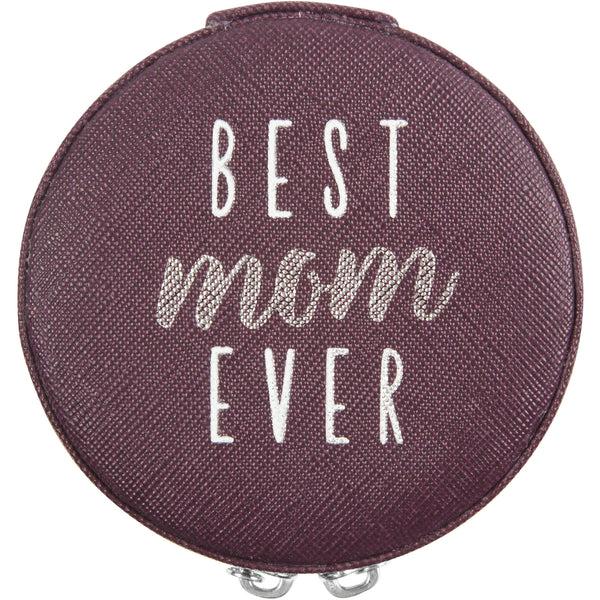 pavilion gift company Mom 3.5" Zippered Jewelry Case