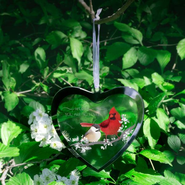 Pavilion Gift Company Mom 4.75" Mirrored Glass Ornament